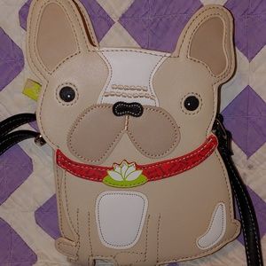 Lily bloom Frenchie mini cross-body